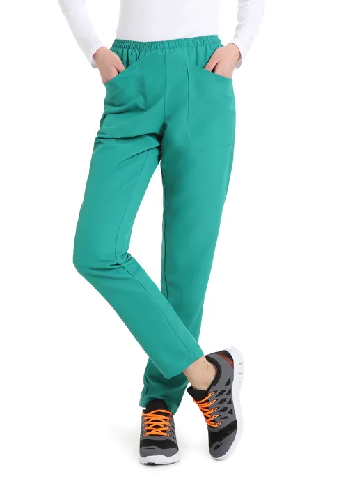 Unisex trouser (Surgical green) – medical-uniforms product available from Barmaan Dental South Africa