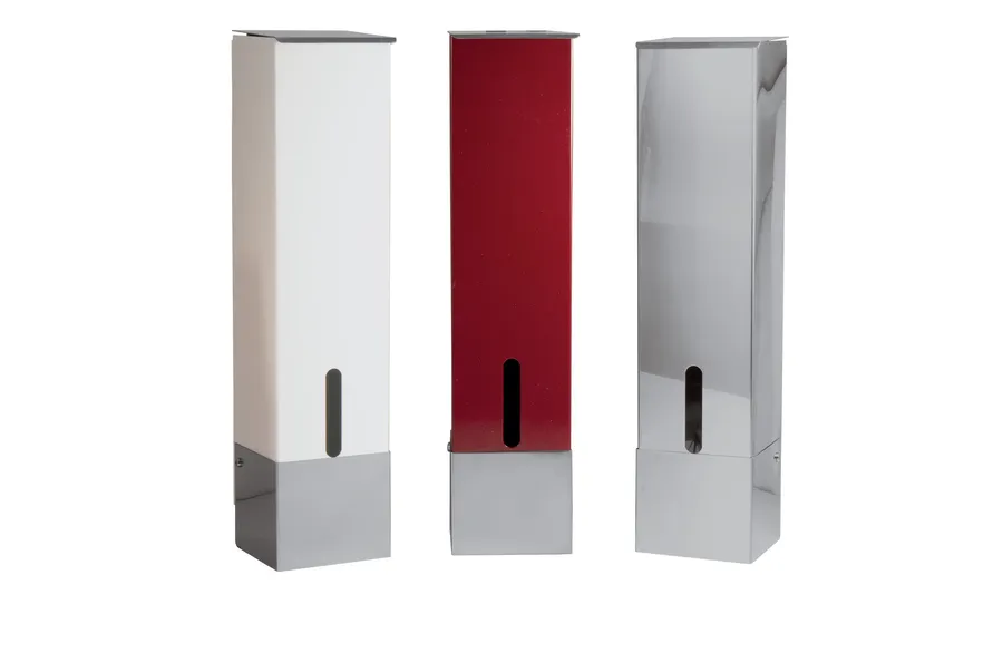 Wall-mounted metal cup dispenser – premium dental product from Barmaan Dental, South African distributor of Dispotech Switzerland