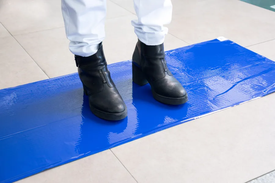 Decontaminating mat – premium dental product from Barmaan Dental, South African distributor of Dispotech Switzerland
