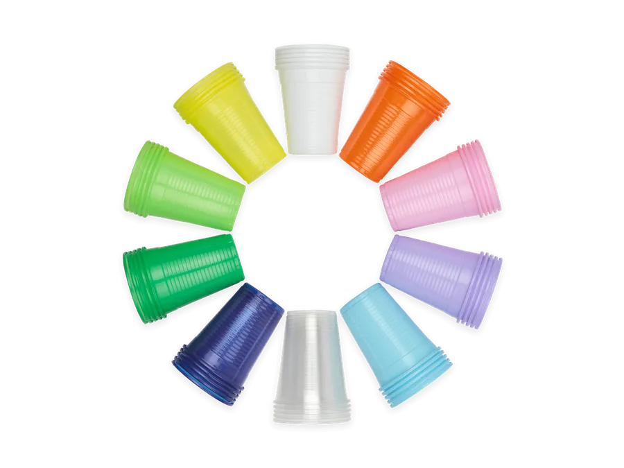 Disposable cups – premium dental product from Barmaan Dental, South African distributor of Dispotech Switzerland
