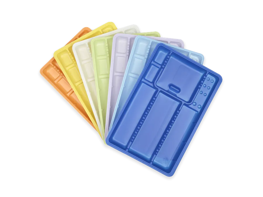 Disposable instrument tray – premium dental product from Barmaan Dental, South African distributor of Dispotech Switzerland