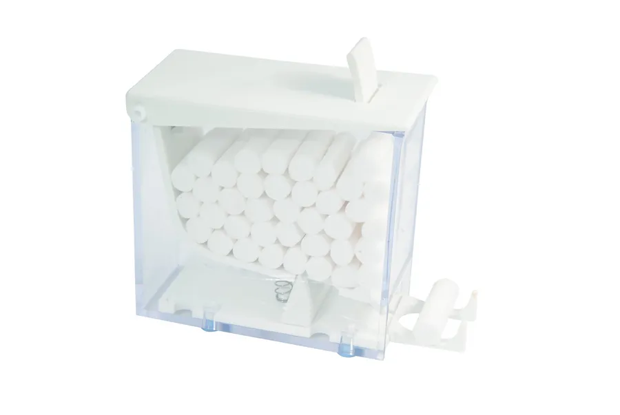 Single-Roll Cotton Dispenser – premium dental product from Barmaan Dental, South African distributor of Dispotech Switzerland