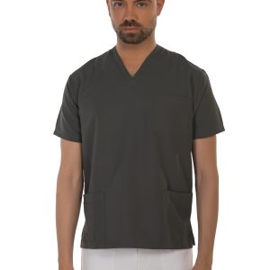 Unisex short sleeve scrub (Grey)