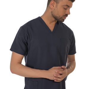 Unisex short sleeve scrub (Navy)
