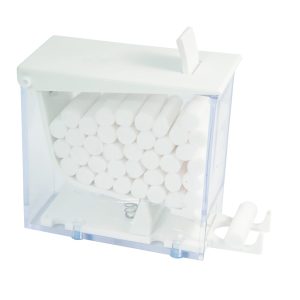 Cotton roll dispenser