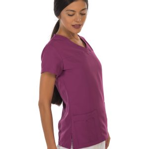 Women's short sleeve scrub (Violet)